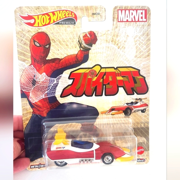 NEW Hot Wheels Marvel Spider Machine - Picture 1 of 2